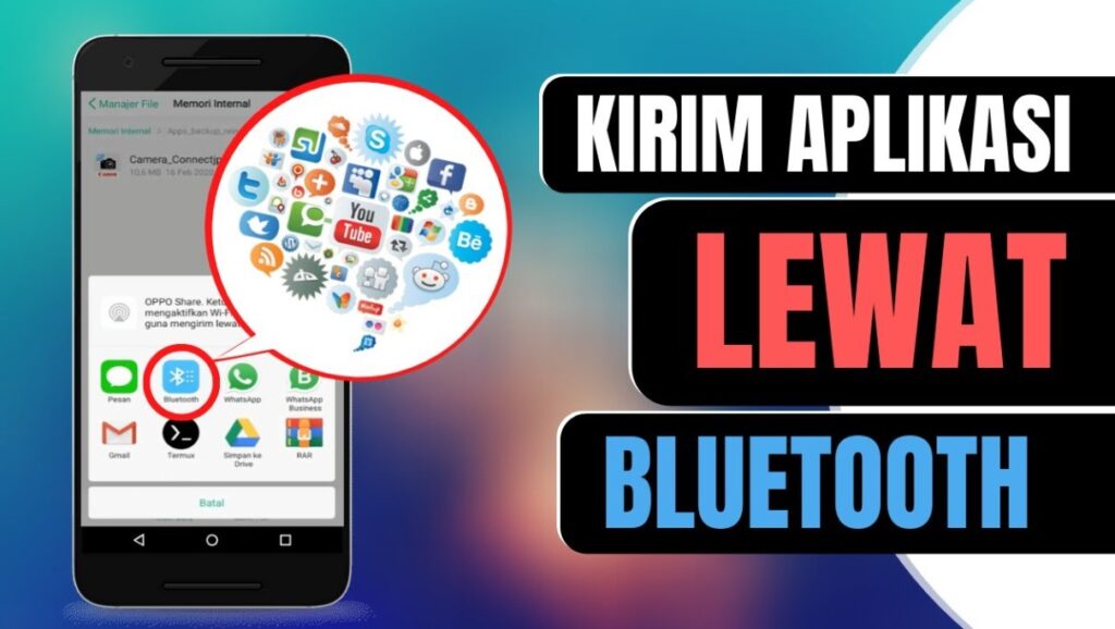 Cara Kirim Aplikasi dari Android ke iPhone lewat Bluetooth