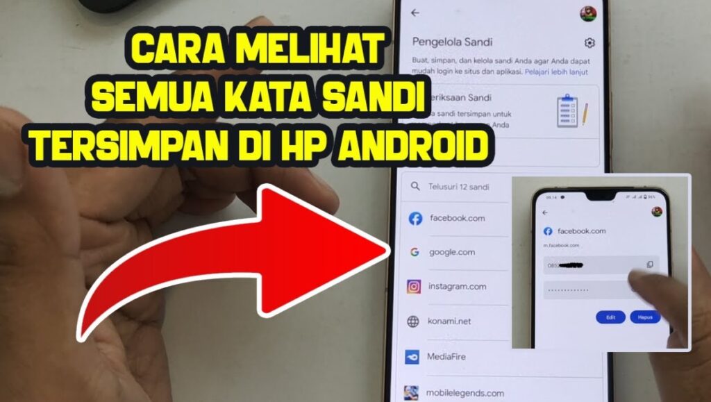 Cara Melihat Password Aplikasi di Android