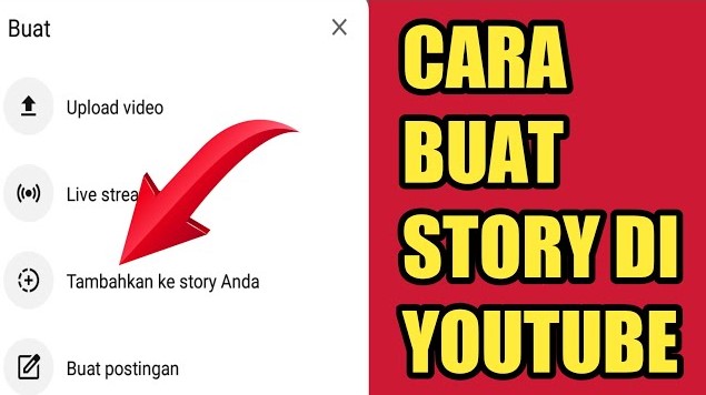 Cara Membuat Story YouTube