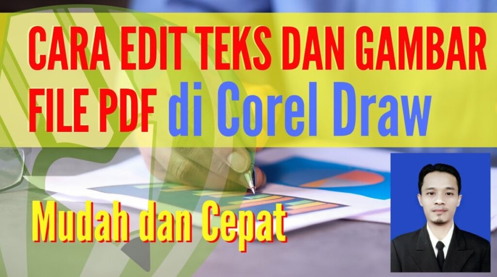 Cara Edit Gambar PDF di CorelDRAW