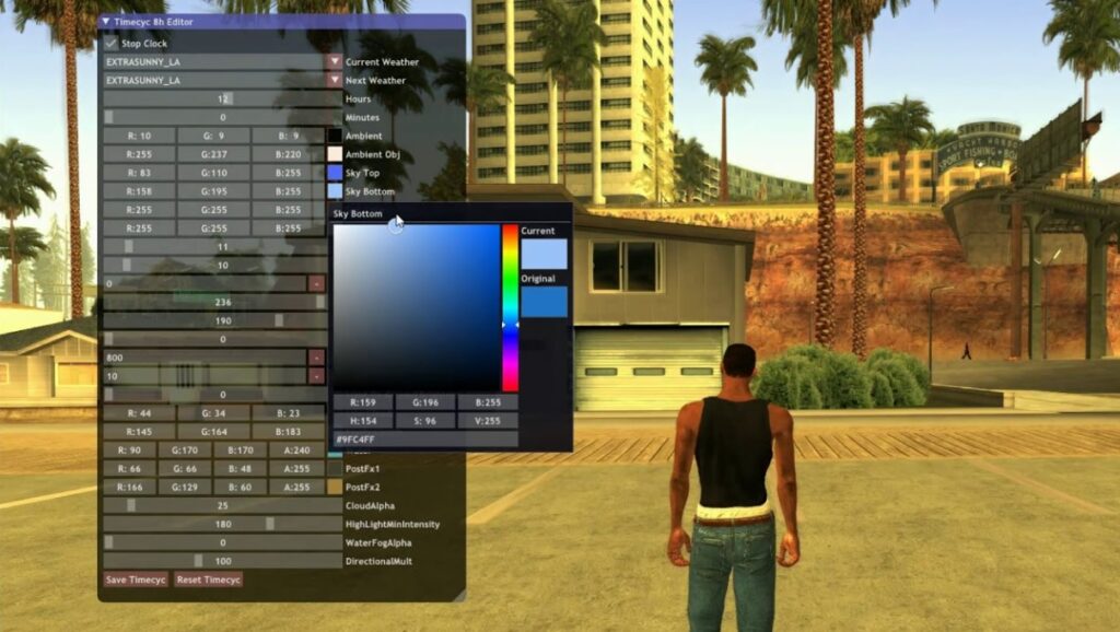 Cara Edit Timecyc GTA SA Android