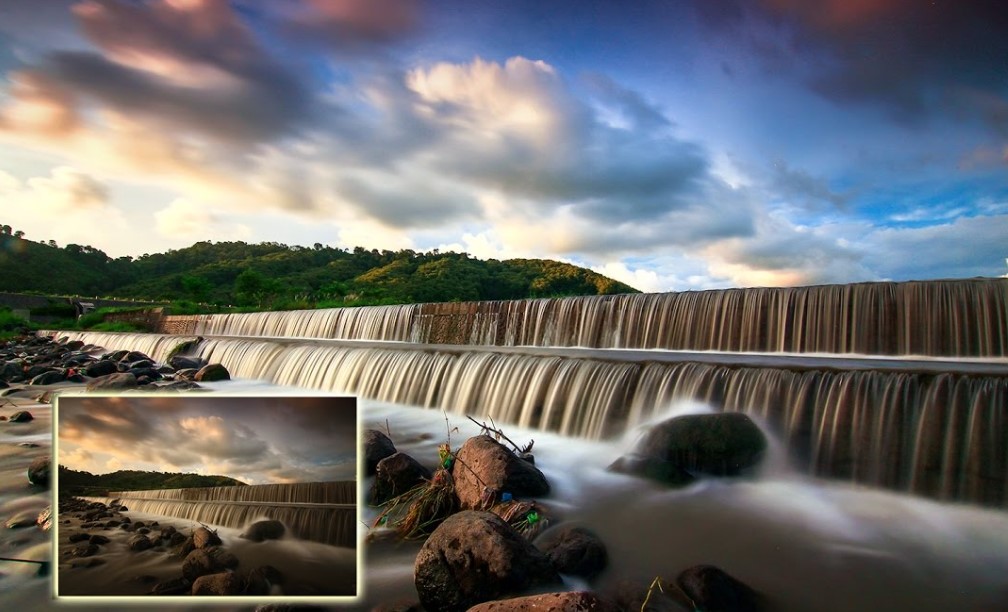 cara edit foto landscape dengan Photoshop