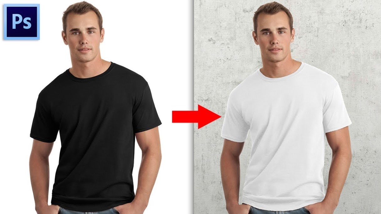 cara edit ganti warna baju di Photoshop