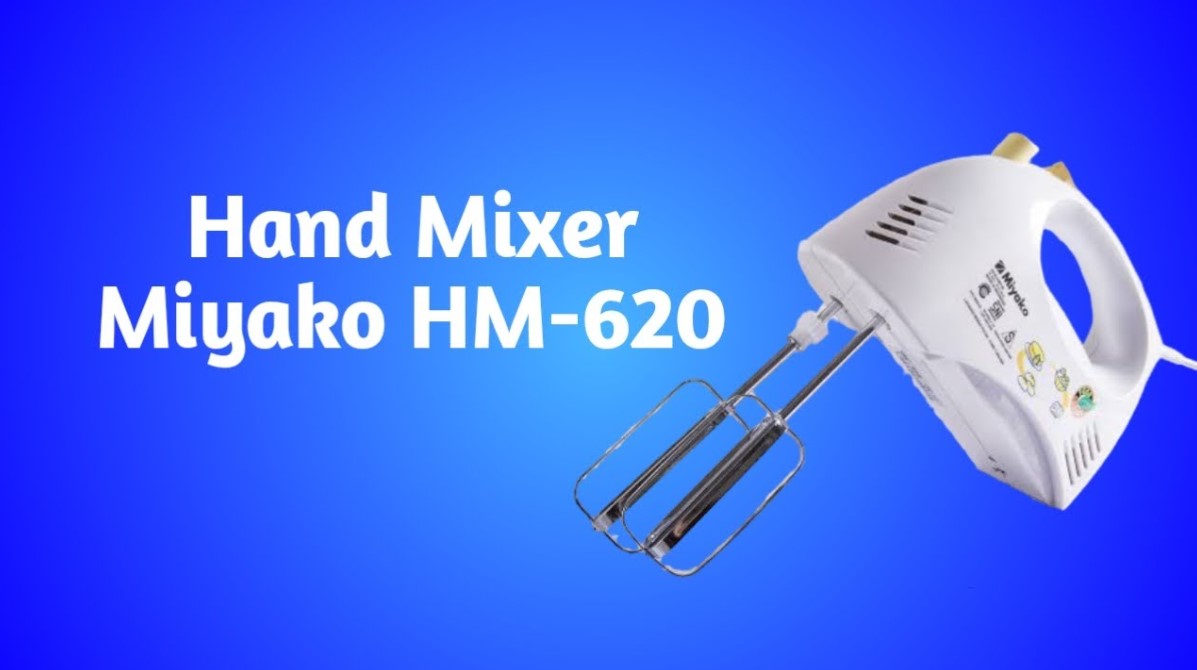 Cara Menggunakan Mixer Miyako HM 620