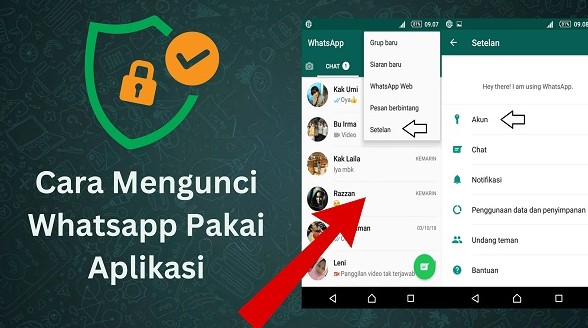 Kunci Aplikasi WhatsApp