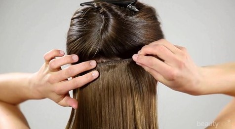 cara menggunakan hair clip