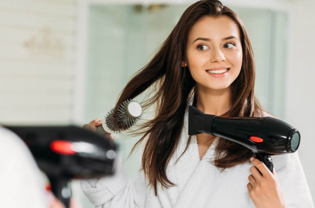 cara menggunakan hair dryer